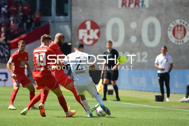 Fußball I Herren I Saison 2022-2023 I 2. Bundesliga I 3. Spieltag I 1. FC Kaiserslautern - FC St. Pauli I 07.08.2022