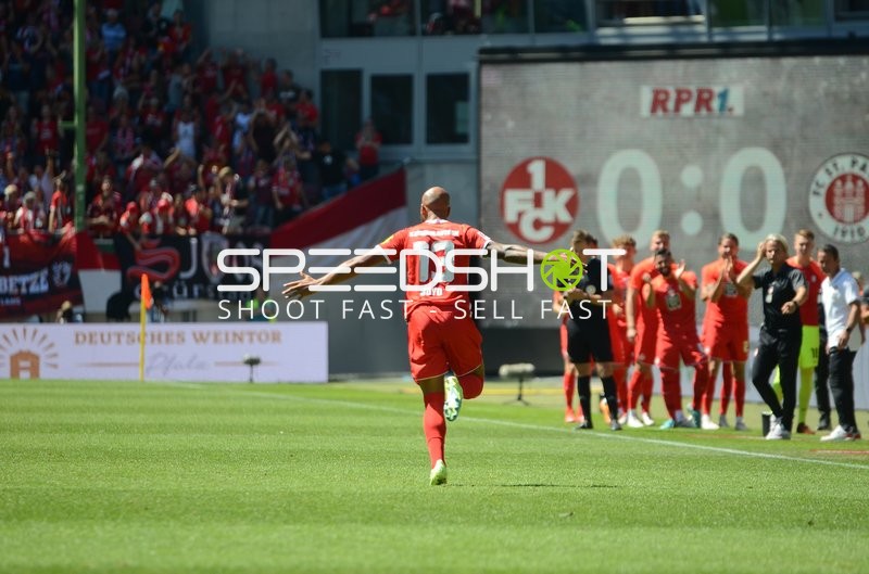 Fußball I Herren I Saison 2022-2023 I 2. Bundesliga I 3. Spieltag I 1. FC Kaiserslautern - FC St. Pauli I 07.08.2022