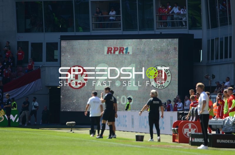 Fußball I Herren I Saison 2022-2023 I 2. Bundesliga I 3. Spieltag I 1. FC Kaiserslautern - FC St. Pauli I 07.08.2022