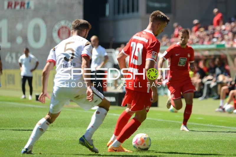 Fußball I Herren I Saison 2022-2023 I 2. Bundesliga I 3. Spieltag I 1. FC Kaiserslautern - FC St. Pauli I 07.08.2022