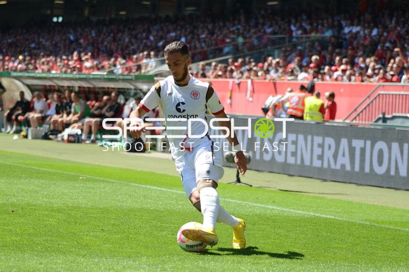 Fußball I Herren I Saison 2022-2023 I 2. Bundesliga I 3. Spieltag I 1. FC Kaiserslautern - FC St. Pauli I 07.08.2022