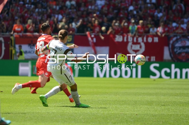Fußball I Herren I Saison 2022-2023 I 2. Bundesliga I 3. Spieltag I 1. FC Kaiserslautern - FC St. Pauli I 07.08.2022