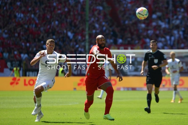 Fußball I Herren I Saison 2022-2023 I 2. Bundesliga I 3. Spieltag I 1. FC Kaiserslautern - FC St. Pauli I 07.08.2022