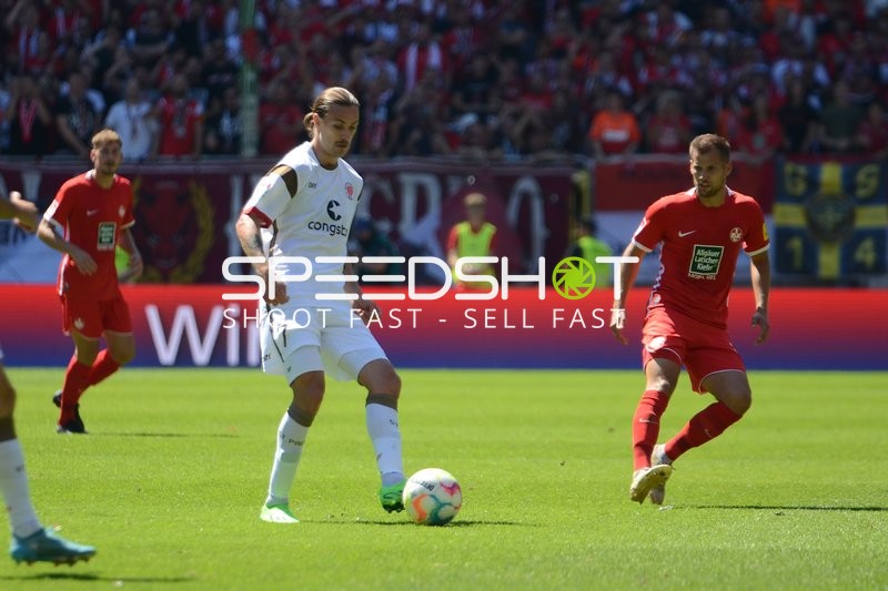 Fußball I Herren I Saison 2022-2023 I 2. Bundesliga I 3. Spieltag I 1. FC Kaiserslautern - FC St. Pauli I 07.08.2022