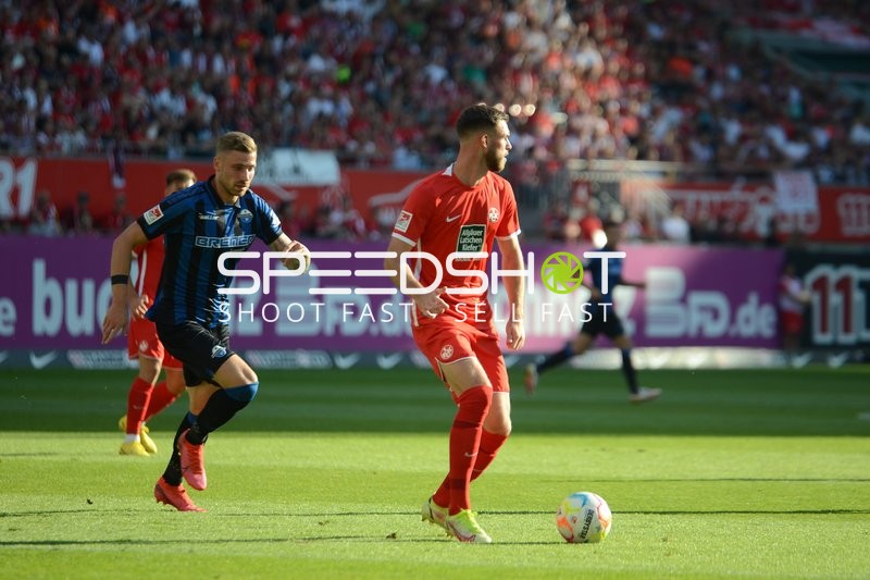 Fußball I Herren I Saison 2022-2023 I 2. Bundesliga I 4. Spieltag I 1. FC Kaiserslautern - SC Paderborn 07 I 12.08.2022