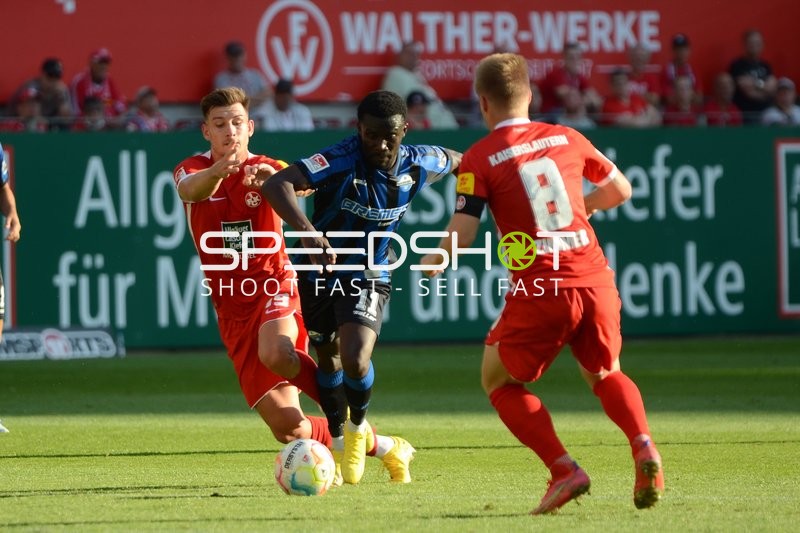 Fußball I Herren I Saison 2022-2023 I 2. Bundesliga I 4. Spieltag I 1. FC Kaiserslautern - SC Paderborn 07 I 12.08.2022