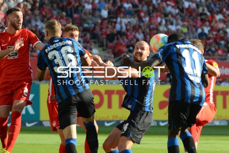 Fußball I Herren I Saison 2022-2023 I 2. Bundesliga I 4. Spieltag I 1. FC Kaiserslautern - SC Paderborn 07 I 12.08.2022