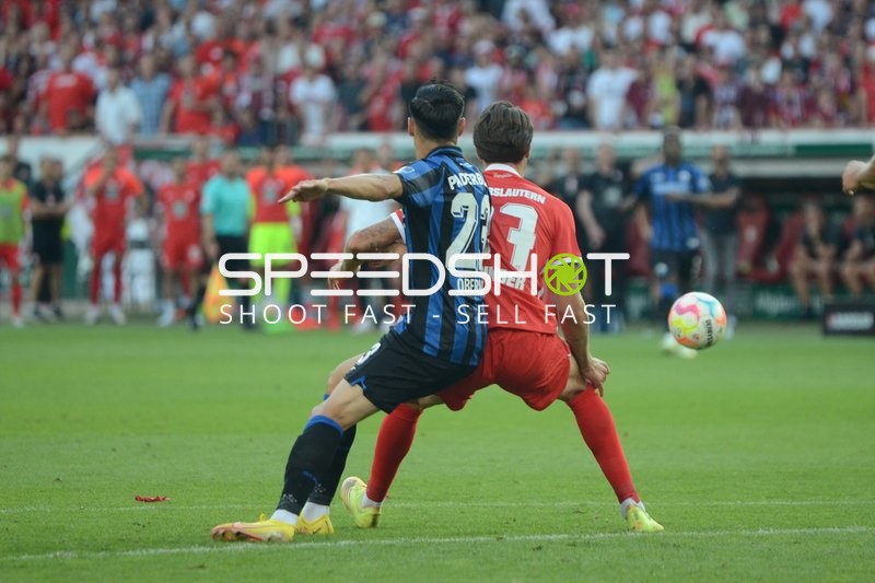 Fußball I Herren I Saison 2022-2023 I 2. Bundesliga I 4. Spieltag I 1. FC Kaiserslautern - SC Paderborn 07 I 12.08.2022