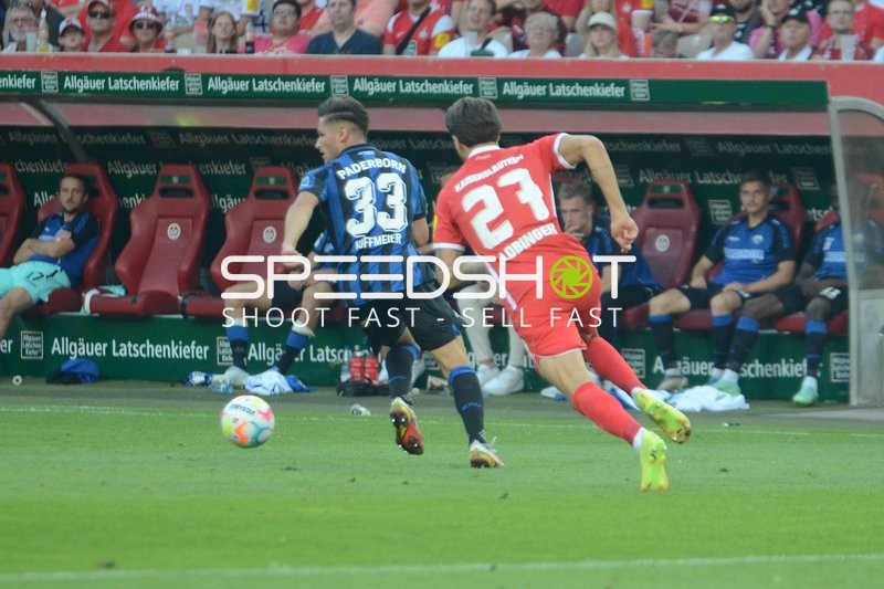 Fußball I Herren I Saison 2022-2023 I 2. Bundesliga I 4. Spieltag I 1. FC Kaiserslautern - SC Paderborn 07 I 12.08.2022