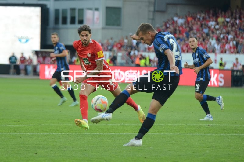 Fußball I Herren I Saison 2022-2023 I 2. Bundesliga I 4. Spieltag I 1. FC Kaiserslautern - SC Paderborn 07 I 12.08.2022