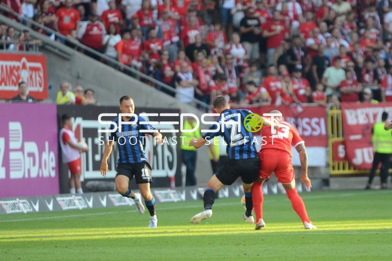 Fußball I Herren I Saison 2022-2023 I 2. Bundesliga I 4. Spieltag I 1. FC Kaiserslautern - SC Paderborn 07 I 12.08.2022