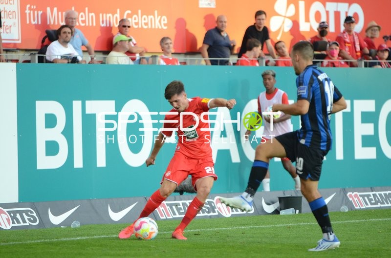 Fußball I Herren I Saison 2022-2023 I 2. Bundesliga I 4. Spieltag I 1. FC Kaiserslautern - SC Paderborn 07 I 12.08.2022