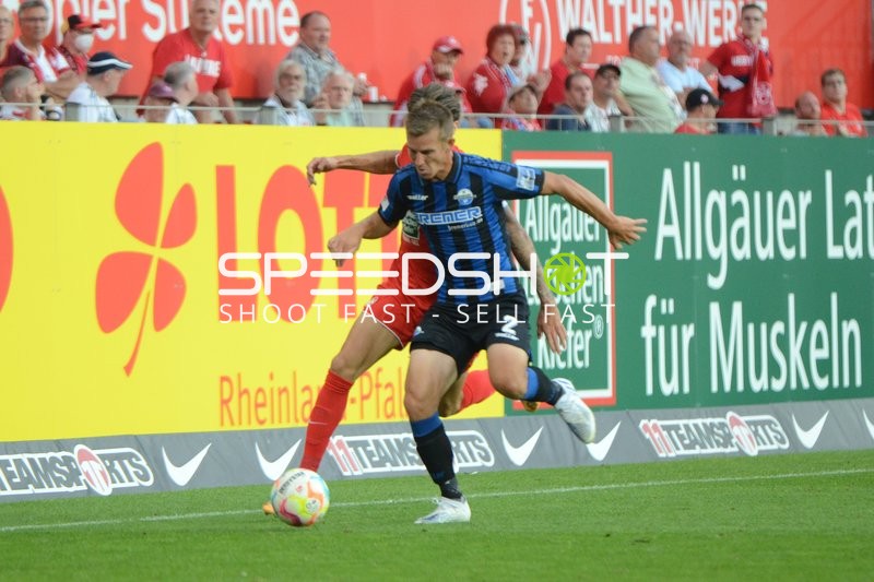 Fußball I Herren I Saison 2022-2023 I 2. Bundesliga I 4. Spieltag I 1. FC Kaiserslautern - SC Paderborn 07 I 12.08.2022