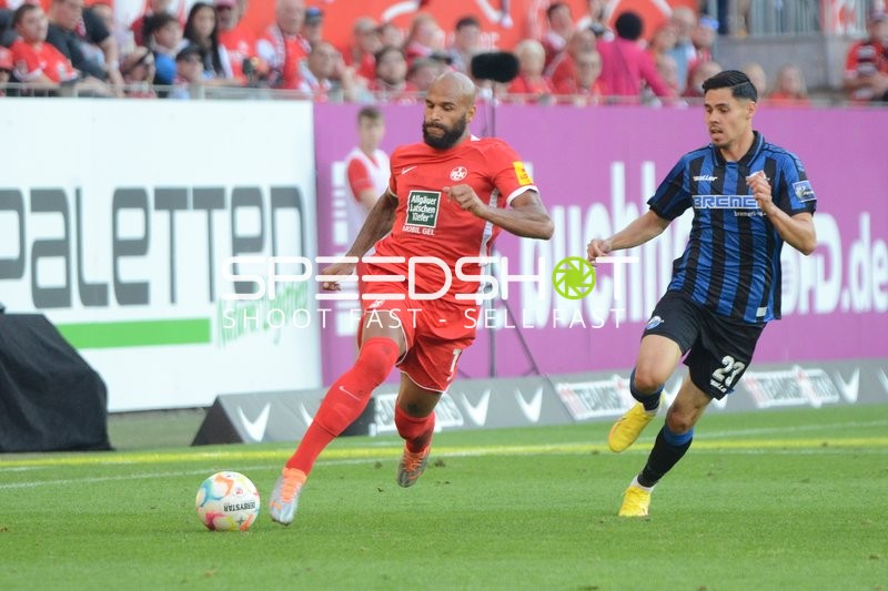 Fußball I Herren I Saison 2022-2023 I 2. Bundesliga I 4. Spieltag I 1. FC Kaiserslautern - SC Paderborn 07 I 12.08.2022