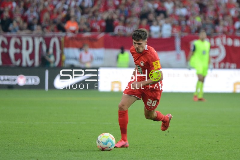 Fußball I Herren I Saison 2022-2023 I 2. Bundesliga I 4. Spieltag I 1. FC Kaiserslautern - SC Paderborn 07 I 12.08.2022