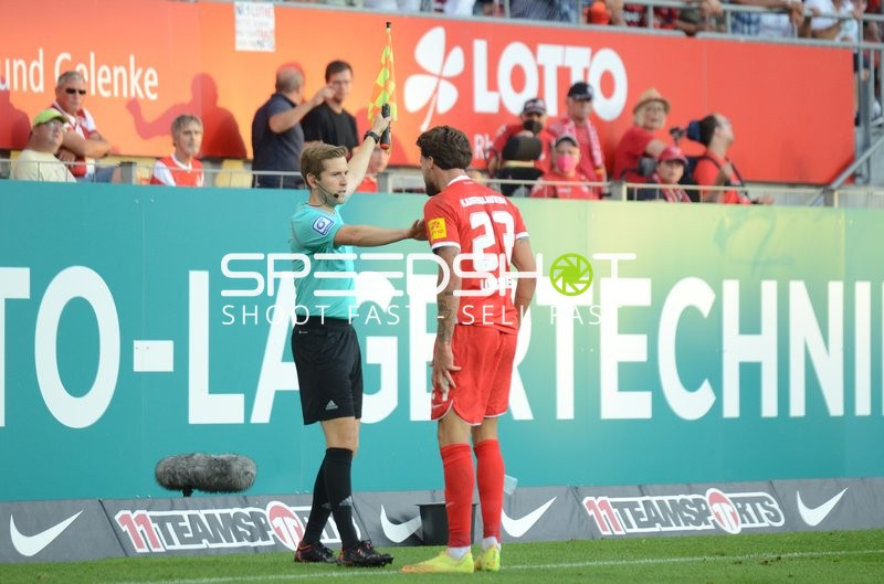 Fußball I Herren I Saison 2022-2023 I 2. Bundesliga I 4. Spieltag I 1. FC Kaiserslautern - SC Paderborn 07 I 12.08.2022