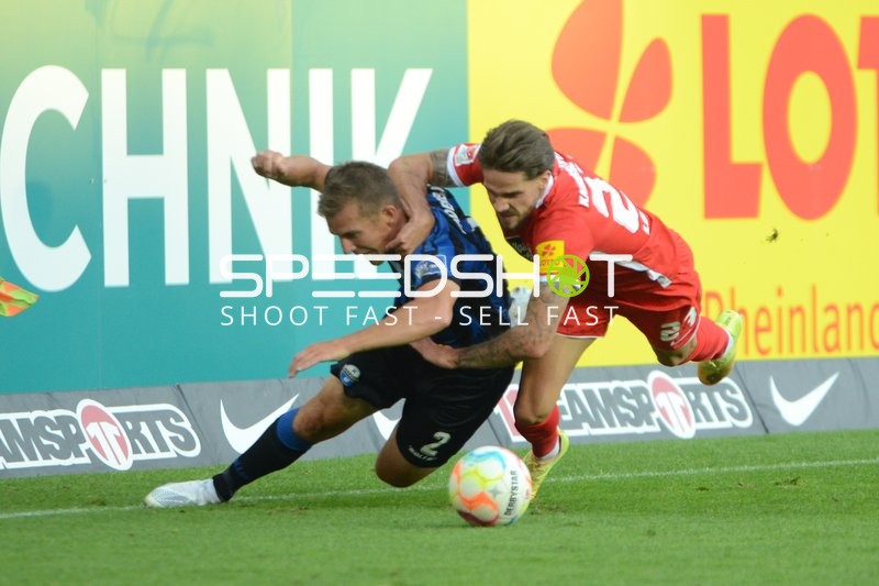 Fußball I Herren I Saison 2022-2023 I 2. Bundesliga I 4. Spieltag I 1. FC Kaiserslautern - SC Paderborn 07 I 12.08.2022