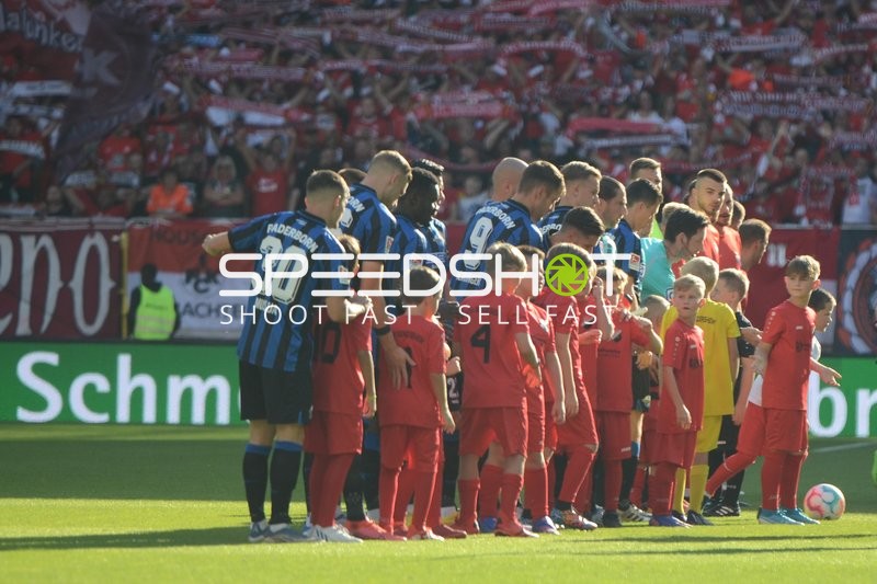 Fußball I Herren I Saison 2022-2023 I 2. Bundesliga I 4. Spieltag I 1. FC Kaiserslautern - SC Paderborn 07 I 12.08.2022