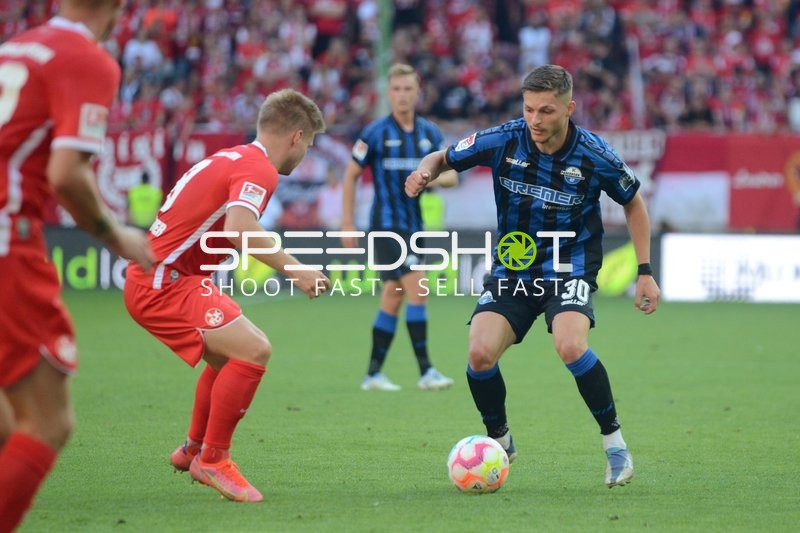 Fußball I Herren I Saison 2022-2023 I 2. Bundesliga I 4. Spieltag I 1. FC Kaiserslautern - SC Paderborn 07 I 12.08.2022