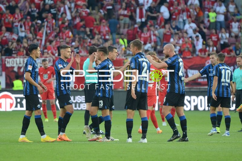 Fußball I Herren I Saison 2022-2023 I 2. Bundesliga I 4. Spieltag I 1. FC Kaiserslautern - SC Paderborn 07 I 12.08.2022
