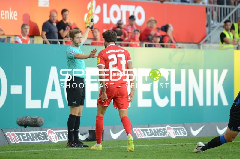 Fußball I Herren I Saison 2022-2023 I 2. Bundesliga I 4. Spieltag I 1. FC Kaiserslautern - SC Paderborn 07 I 12.08.2022