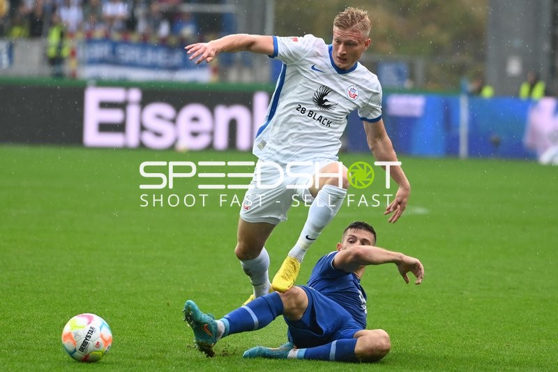 Fußball I Herren I Saison 2022-2023 I 2. Bundesliga I 6. Spieltag I Karslruher SC - F.C. Hansa Rostock I 27.08.2022