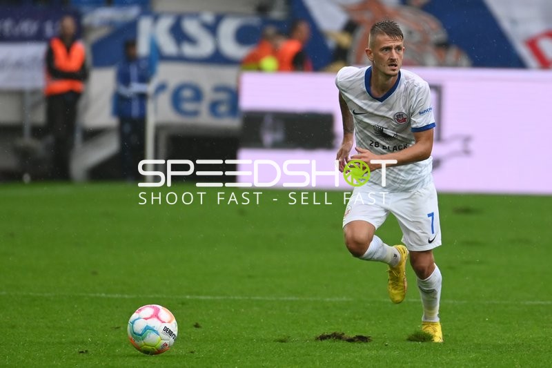 Fußball I Herren I Saison 2022-2023 I 2. Bundesliga I 6. Spieltag I Karslruher SC - F.C. Hansa Rostock I 27.08.2022
