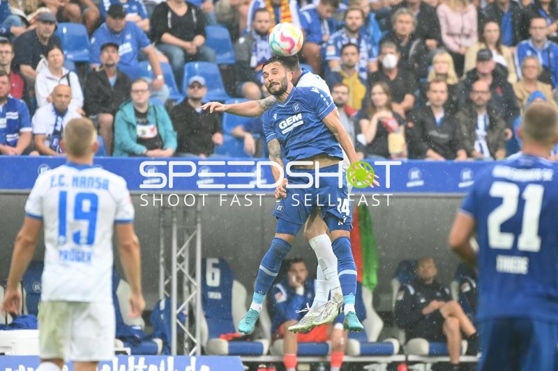 Fußball I Herren I Saison 2022-2023 I 2. Bundesliga I 6. Spieltag I Karslruher SC - F.C. Hansa Rostock I 27.08.2022