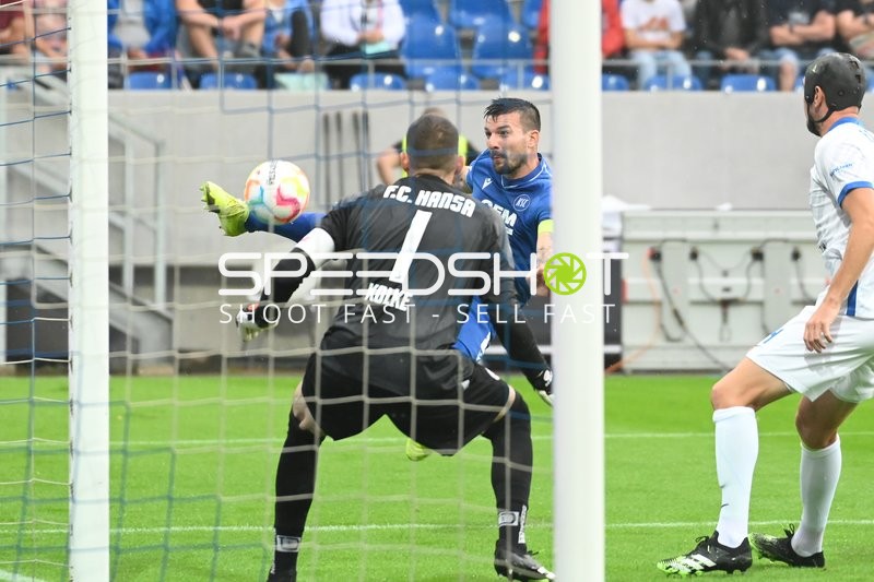 Fußball I Herren I Saison 2022-2023 I 2. Bundesliga I 6. Spieltag I Karslruher SC - F.C. Hansa Rostock I 27.08.2022