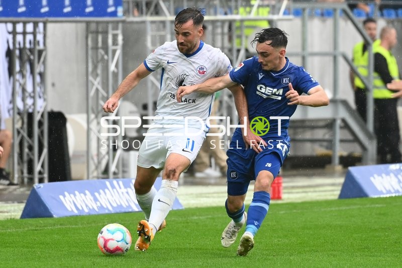 Fußball I Herren I Saison 2022-2023 I 2. Bundesliga I 6. Spieltag I Karslruher SC - F.C. Hansa Rostock I 27.08.2022