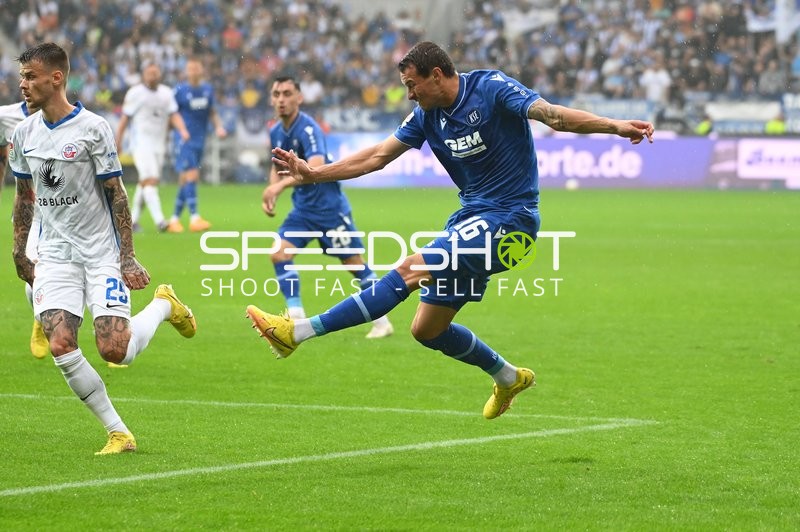 Fußball I Herren I Saison 2022-2023 I 2. Bundesliga I 6. Spieltag I Karslruher SC - F.C. Hansa Rostock I 27.08.2022