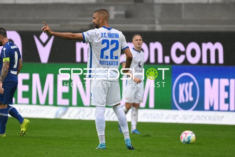 Fußball I Herren I Saison 2022-2023 I 2. Bundesliga I 6. Spieltag I Karslruher SC - F.C. Hansa Rostock I 27.08.2022
