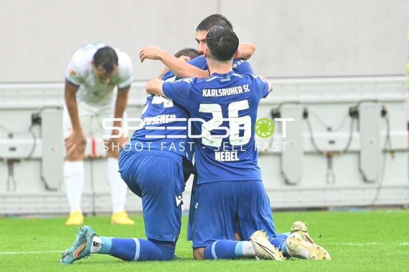 Fußball I Herren I Saison 2022-2023 I 2. Bundesliga I 6. Spieltag I Karslruher SC - F.C. Hansa Rostock I 27.08.2022