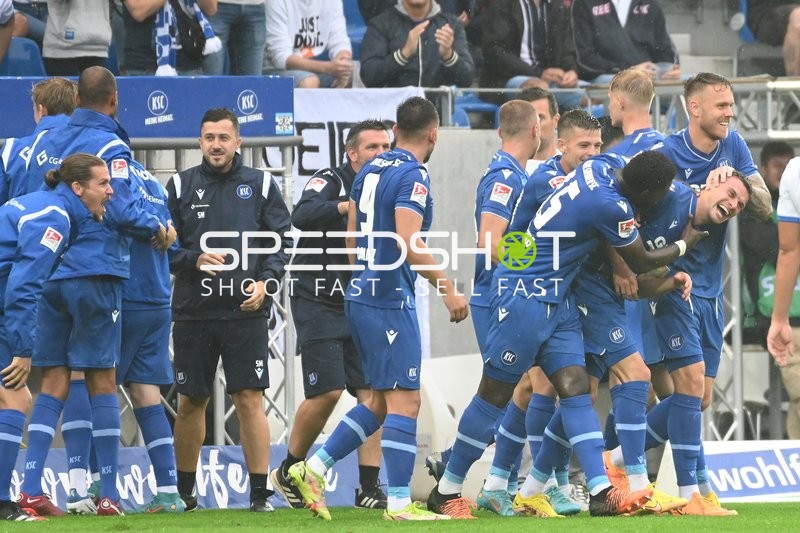 Fußball I Herren I Saison 2022-2023 I 2. Bundesliga I 6. Spieltag I Karslruher SC - F.C. Hansa Rostock I 27.08.2022