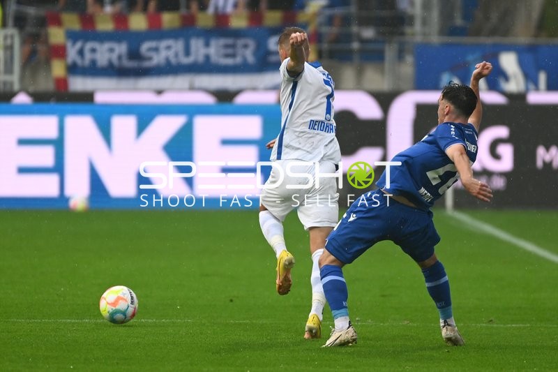 Fußball I Herren I Saison 2022-2023 I 2. Bundesliga I 6. Spieltag I Karslruher SC - F.C. Hansa Rostock I 27.08.2022