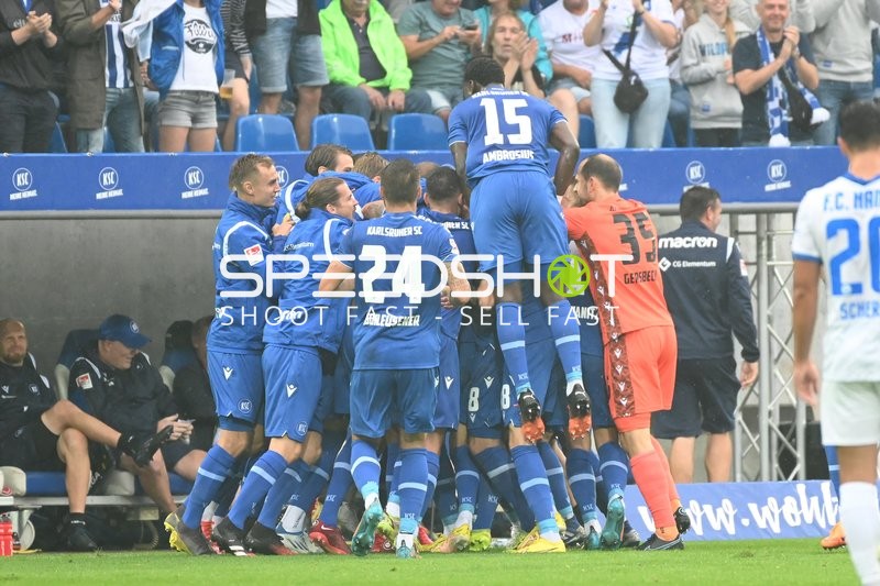 Fußball I Herren I Saison 2022-2023 I 2. Bundesliga I 6. Spieltag I Karslruher SC - F.C. Hansa Rostock I 27.08.2022