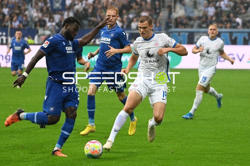 Fußball I Herren I Saison 2022-2023 I 2. Bundesliga I 6. Spieltag I Karslruher SC - F.C. Hansa Rostock I 27.08.2022