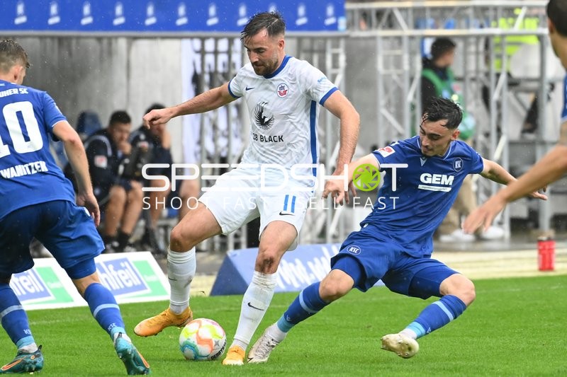 Fußball I Herren I Saison 2022-2023 I 2. Bundesliga I 6. Spieltag I Karslruher SC - F.C. Hansa Rostock I 27.08.2022