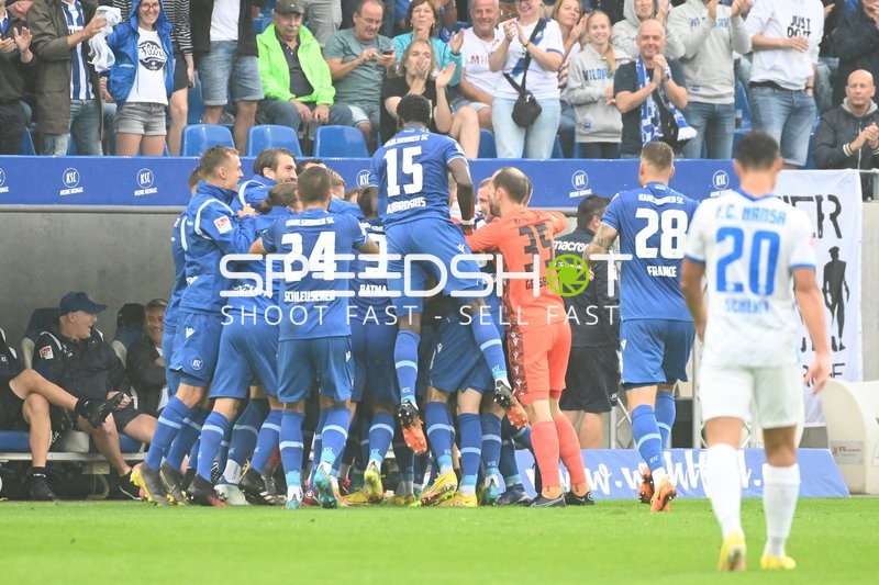 Fußball I Herren I Saison 2022-2023 I 2. Bundesliga I 6. Spieltag I Karslruher SC - F.C. Hansa Rostock I 27.08.2022