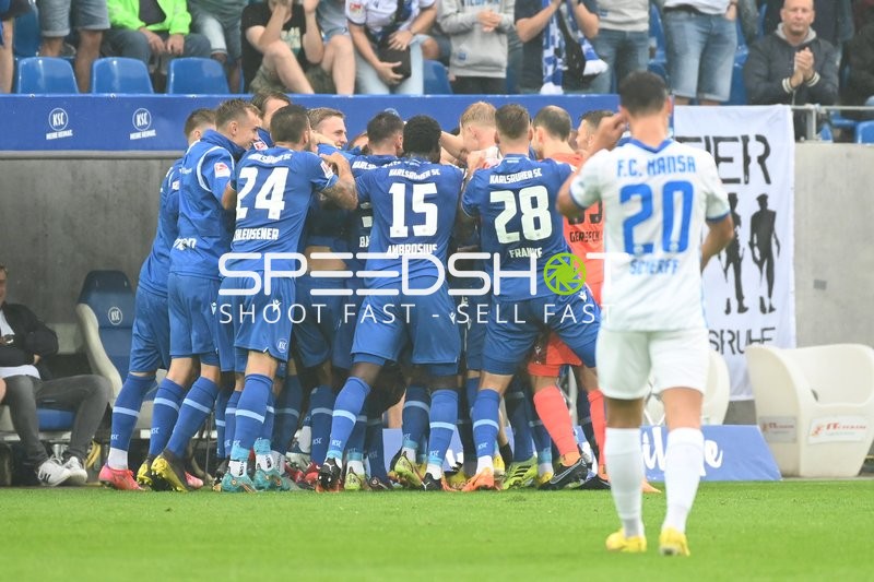 Fußball I Herren I Saison 2022-2023 I 2. Bundesliga I 6. Spieltag I Karslruher SC - F.C. Hansa Rostock I 27.08.2022