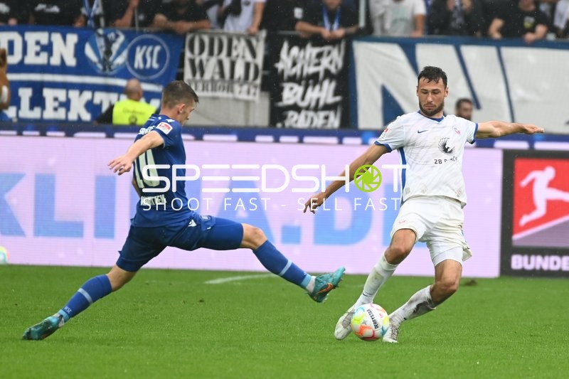 Fußball I Herren I Saison 2022-2023 I 2. Bundesliga I 6. Spieltag I Karslruher SC - F.C. Hansa Rostock I 27.08.2022