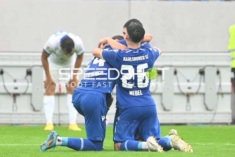 Fußball I Herren I Saison 2022-2023 I 2. Bundesliga I 6. Spieltag I Karslruher SC - F.C. Hansa Rostock I 27.08.2022