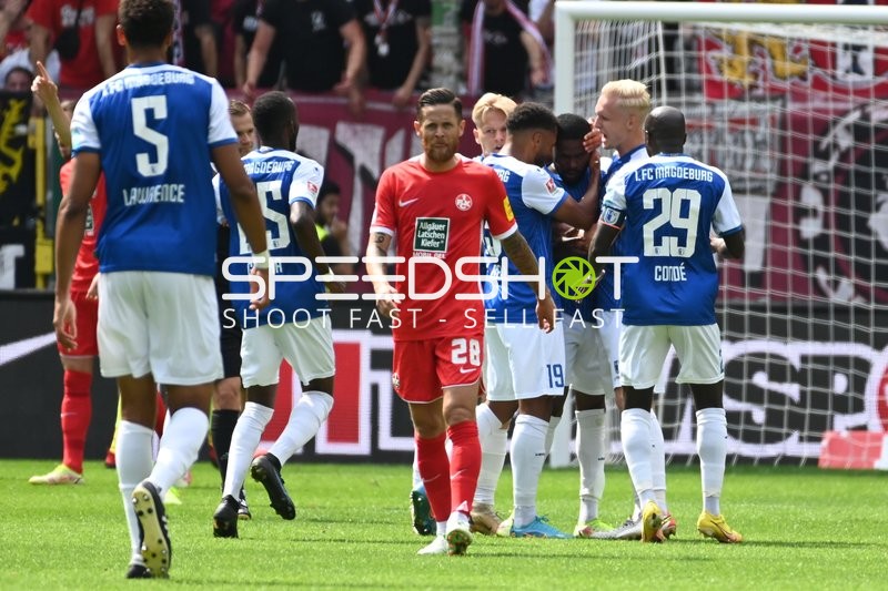 Fußball I Herren I Saison 2022-2023 I 2. Bundesliga I 6. Spieltag I 1. FC Kaiserslautern - 1. FC Magdeburg I 28.08.2022