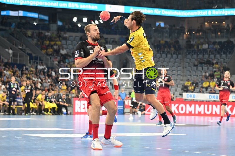 Handball I Herren I Saison 2022-2023 I Liqui Moly Handballbundesliga I 1. Spieltag I Rhein-Neckar Löwen - MT Melsungen I 03.09.2022