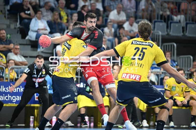 Handball I Herren I Saison 2022-2023 I Liqui Moly Handballbundesliga I 1. Spieltag I Rhein-Neckar Löwen - MT Melsungen I 03.09.2022