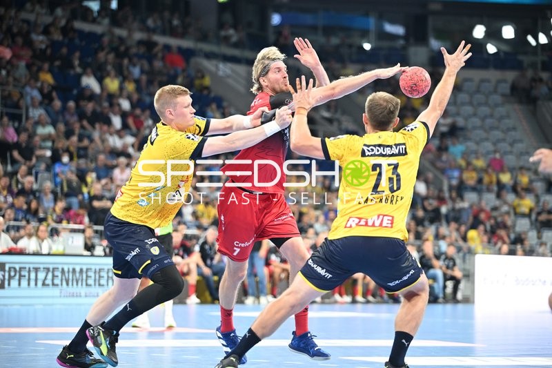 Handball I Herren I Saison 2022-2023 I Liqui Moly Handballbundesliga I 1. Spieltag I Rhein-Neckar Löwen - MT Melsungen I 03.09.2022