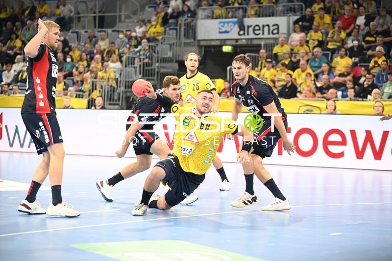 Handball I Herren I Saison 2022-2023 I Liqui Moly Handballbundesliga I 5. Spieltag I Rhein-Neckar Löwen - SG Flensburg-Handewitt I 24.09.2022