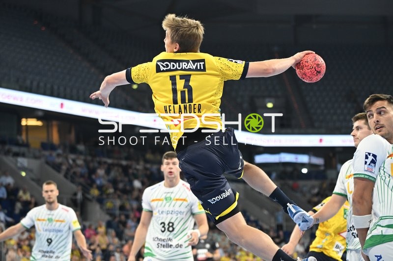 Handball I Herren I Saison 2022-2023 I Liqui Moly Handballbundesliga I 3. Spieltag I Rhein-Neckar Löwen - SC DHfK Leipzig I 15.09.2022