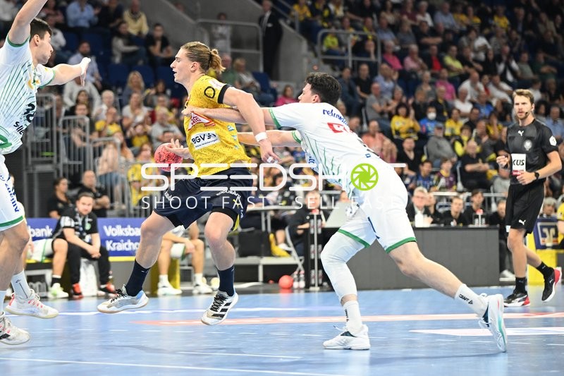 Handball I Herren I Saison 2022-2023 I Liqui Moly Handballbundesliga I 3. Spieltag I Rhein-Neckar Löwen - SC DHfK Leipzig I 15.09.2022