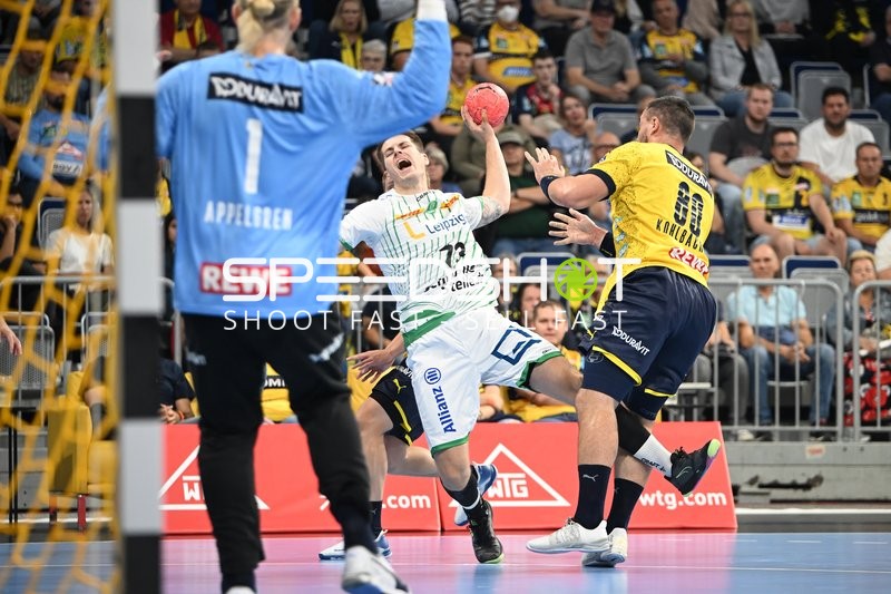 Handball I Herren I Saison 2022-2023 I Liqui Moly Handballbundesliga I 3. Spieltag I Rhein-Neckar Löwen - SC DHfK Leipzig I 15.09.2022
